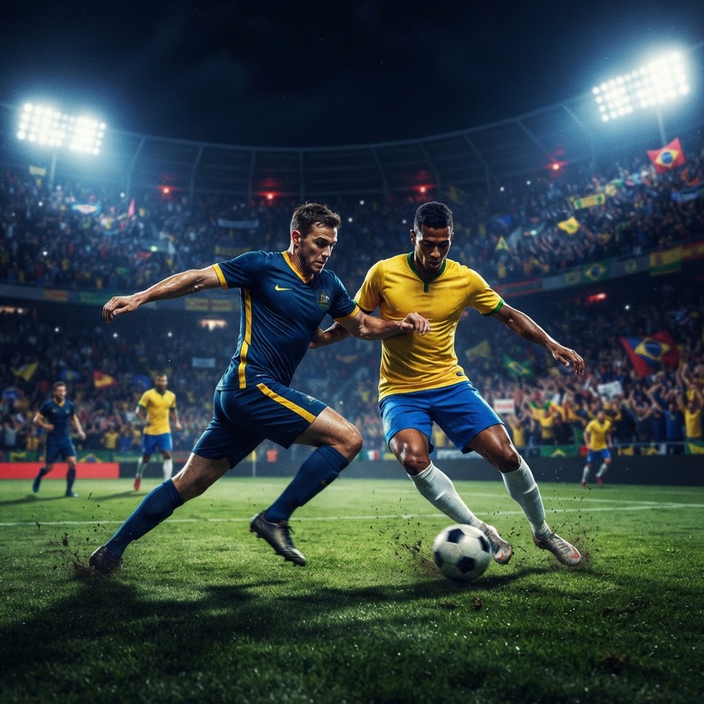 أستراليا ضد البرازيل بث مباشر — تصفيات كأس العالم - الاسطورة للبث المباشر