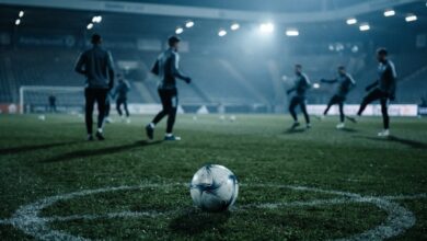 لاعب كرة قدم إنجليزي يظهر في أجواء أخبار الانتقالات الشتوية مع إشارة إلى نادٍ برتغالي